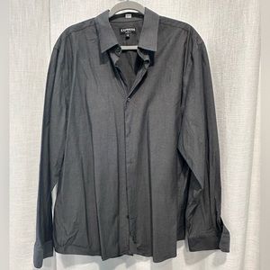 Grey Long Sleeve Shirt